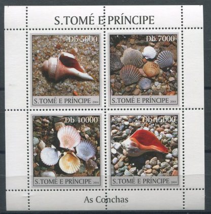 S.TOME E PRINCIPE 2004 -CONCHIGLIE