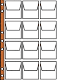 INSERTO UNI 12 CASELLE