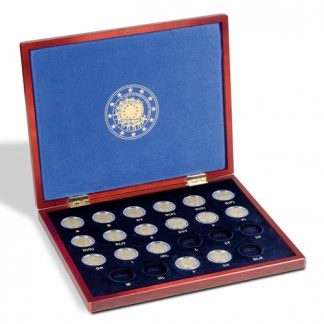 COFANETTO PORTAMONETE PER IL 30° ANNIVERSARIO DELLA BANDIERA EUROPEA - LEUCHTTURM