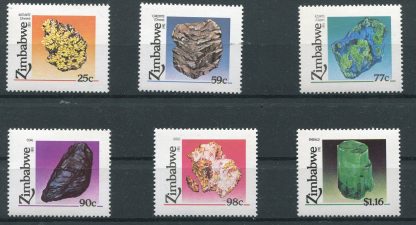 ZIMBABWE 1993 - MINERALI
