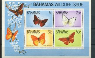 BAHAMAS 1983 FARFALLE
