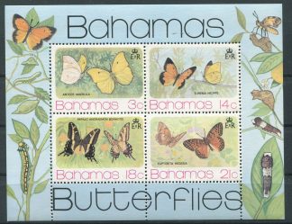 BAHAMAS 1975 FARFALLE