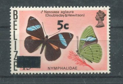 BELIZE 1977 - FARFALLE