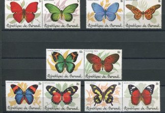BURUNDI 1984 -  FARFALLE