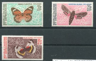 NUOVA CALEDONIA 1967-1968  - FARFALLE