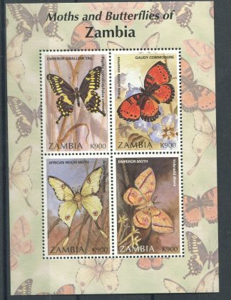 ZAMBIA 1997 - FARFALLE