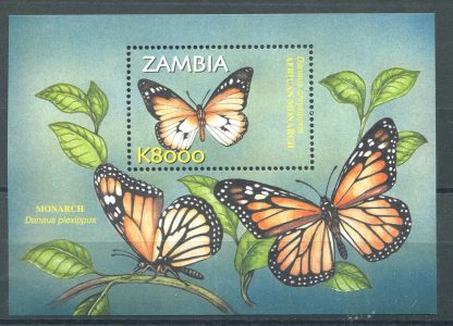 ZAMBIA 2002 - FARFALLE