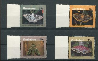 ZIMBABWE 1986 - FARFALLE