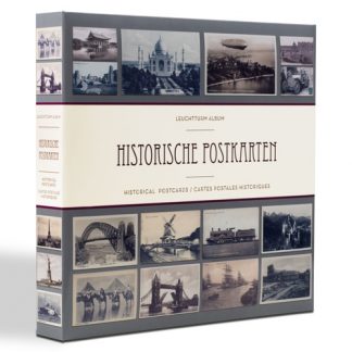 ALBUM CARTONATO PER CARTOLINE D' EPOCA