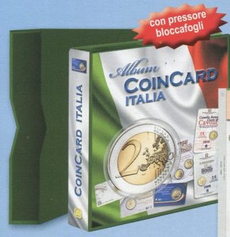 ALBUM CON CUSTODIA PER COINCARD ITALIA- ABAFIL
