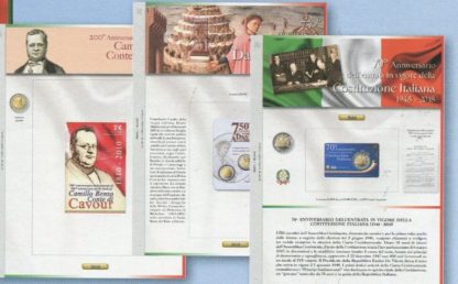 FOGLI PER 2 EURO ITALIA IN BLISTER E COINCARD - ABAFIL - immagine 2