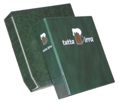 ALBUM " TUTTA BIRRA " CON 20 FOGLI A 6 TASCHE