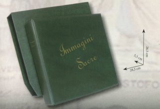 OFFERTA!! ALBUM " IMMAGINI SACRE" CON CUSTODIA E 20 FOGLI A 6 TASCHE VERTICALI - MASTERPHIL