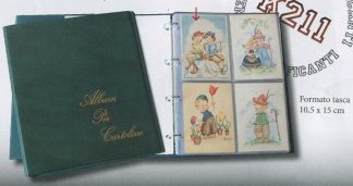 INSERTI A 4 TASCHE PER ALBUM CARTOLINE GRANDE - MASTERPHIL
