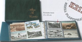 INSERTI A 4 TASCHE PER ALBUM CARTOLINE MEDIO - MASTERPHIL