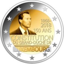 2018 LUSSEMBURGO - 150º anniversario della Costituzione lussemburghese