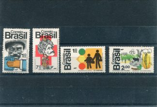 BRASILE 1973 AGRIGOLTURA YV.1018/21
