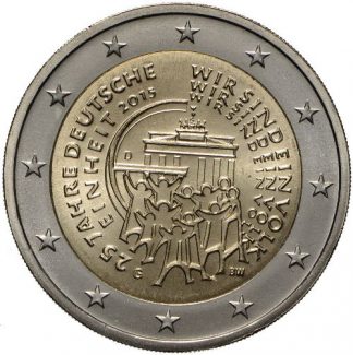 2015 GERMANIA -  25° RIUNIFICAZIONE zecca casuale