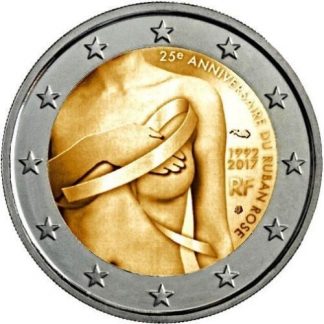2017 FRANCIA - 25° Anniversario del nastro rosa
