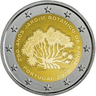 2_euro_commemorativo_portogallo_2018_giardino