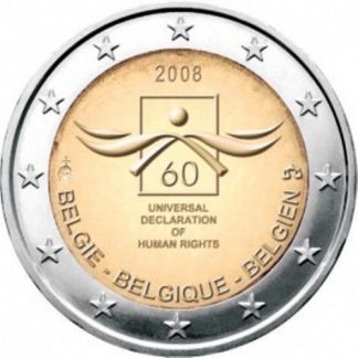 2008 Belgio - 60° dichiarazione universale diritti dell' uomo