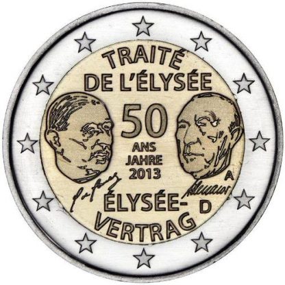 2013 Germania - Trattati dell' Eliseo 5 zecche