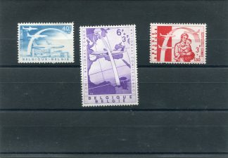 BELGIO 1960 AEREI UNIF.1147/49