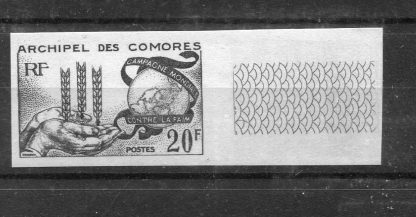 COMORES 1963 ALIMENTAZIONE YV.26 ND