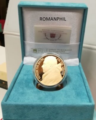 2012 - Ultima emissione dedicata a Papa Benedetto XVI - moneta da 100 euro