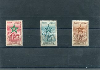 MAROCCO 1957 AEREI YV.A103/105