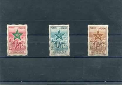 MAROCCO 1957 AEREI YV.A103/105