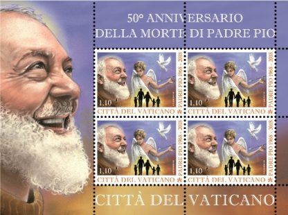 2018 - 50° Anniversario della morte di Padre Pio Minifoglio