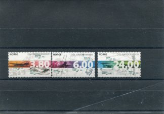 NORVEGIA 1998 AEREI UNIF.1249/51