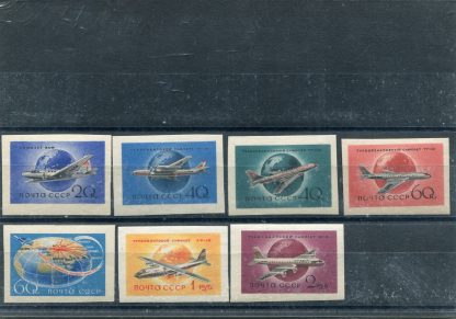 RUSSIA 1958/59 AEREI UNIF.A105/11 ND