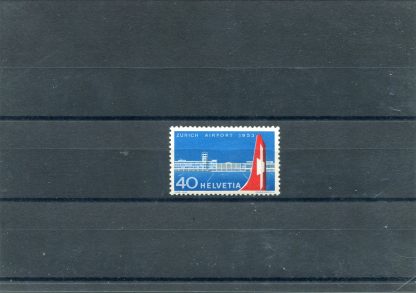 SVIZZERA 1953 AEREI  UNIF.536