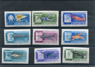 UNGHERIA 1962 AEREI E ELICOTTERI YV.A232/40