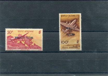 WALLIS FUTUNA 1949 AEREI YV.A12/13