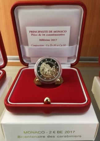 2017 Monaco 2 euro FS - Compagnia dei Carabinieri del Principe