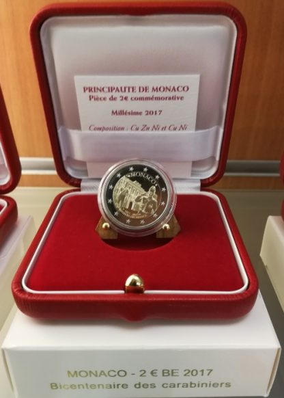 2017 Monaco 2 euro FS - Compagnia dei Carabinieri del Principe