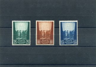 <b>1942 </b> (ANN.CPL.) Francobolli Vaticano - Pontificato di Pio XII