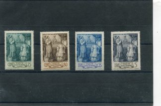 <b>1943 </b> (ANN.CPL.) Francobolli Vaticano - Pontificato di Pio XII