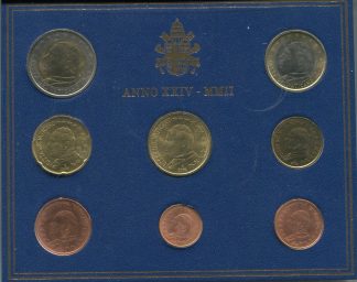 2002 - Prima emissione in euro dedicata a Papa Giovanni Paolo II