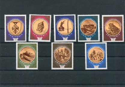 ALBANIA 1968 ARTE YV.1044/51