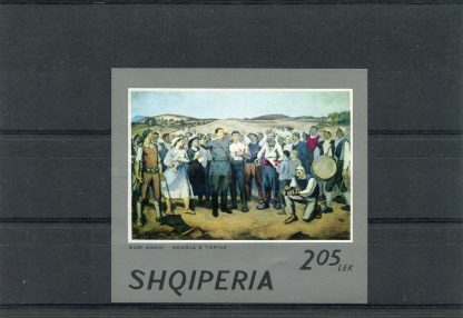 ALBANIA 1974 ARTE YV.BF29