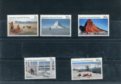 ANTARTICO AUSTRALIANO 1984 ANTARTICO E AEREI YV.63/67