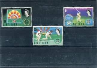 ANTIGUA 1972 CRICKET YV.288/90