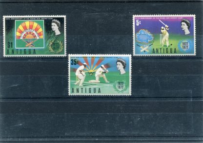 ANTIGUA 1972 CRICKET YV.288/90