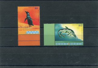 ARGENTINA 1999 ANNO DELL'OCEANO E FAUNA YV.2077/78