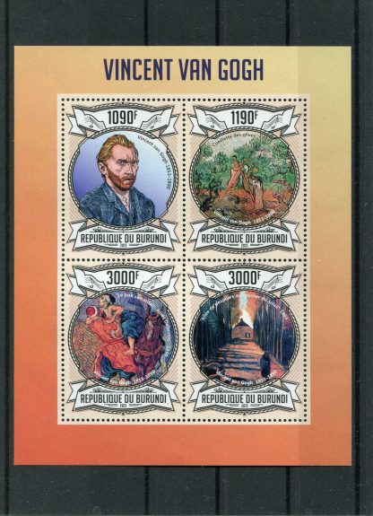 BURUNDI 2013 ARTE YV.1994/97