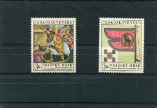 CECOSLOVACCHIA 1969 ARTE YV.1723/24